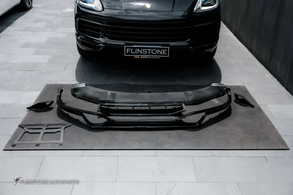 PORSCHE Cayenne 958 TA Front Spoiler