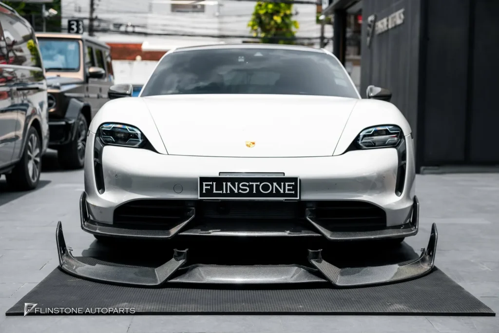 PORSCHE Taycan MANSORY Carbon Front Spoiler