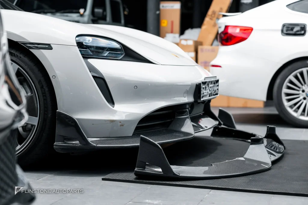 PORSCHE Taycan MANSORY Carbon Front Spoiler