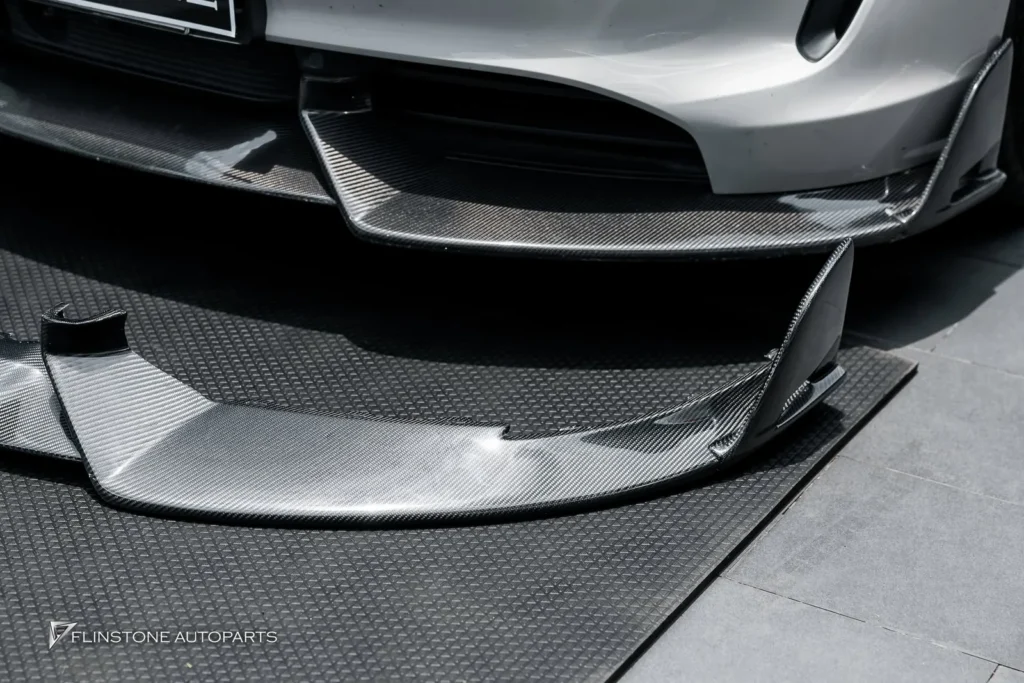 PORSCHE Taycan MANSORY Carbon Front Spoiler
