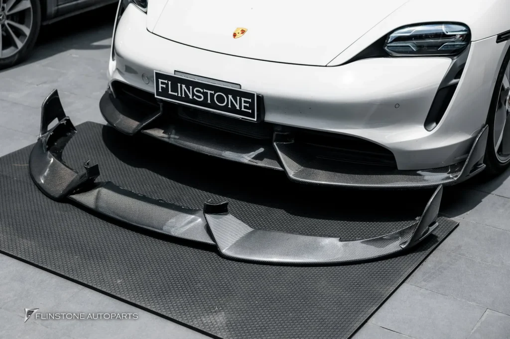PORSCHE Taycan MANSORY Carbon Front Spoiler