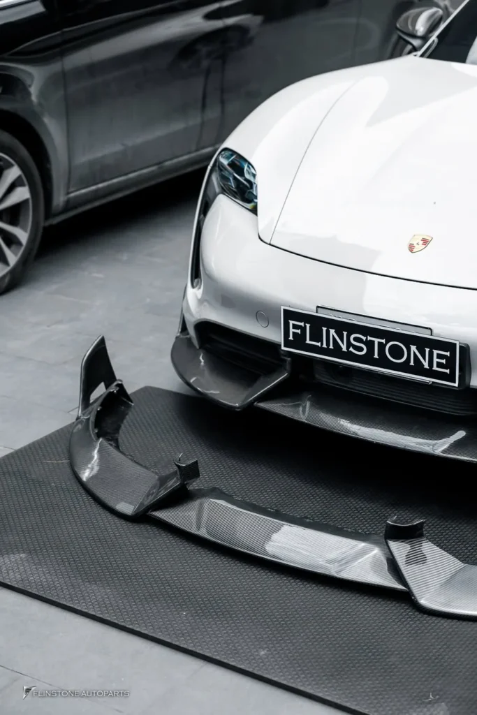 PORSCHE Taycan MANSORY Carbon Front Spoiler