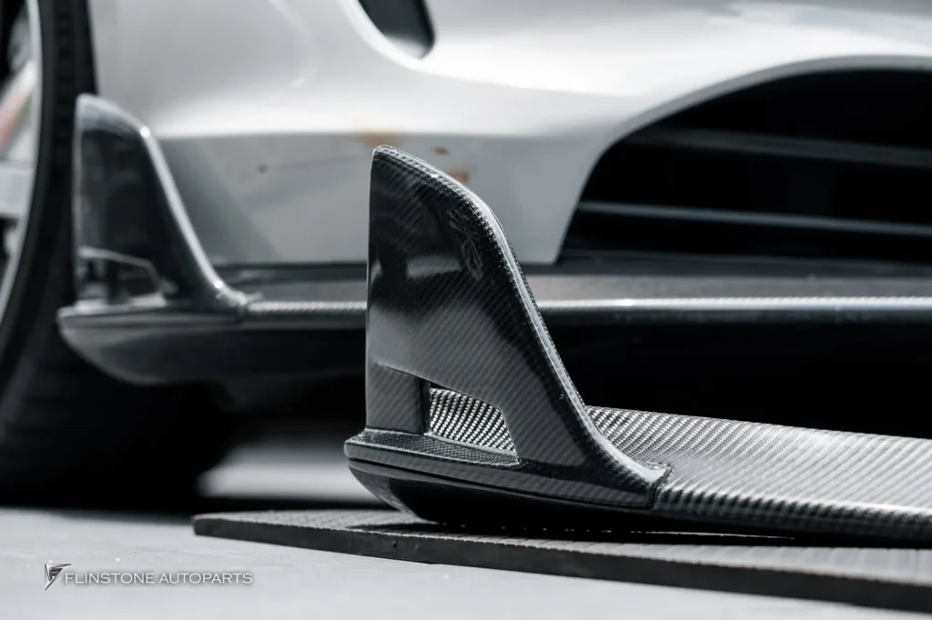 PORSCHE Taycan MANSORY Carbon Front Spoiler