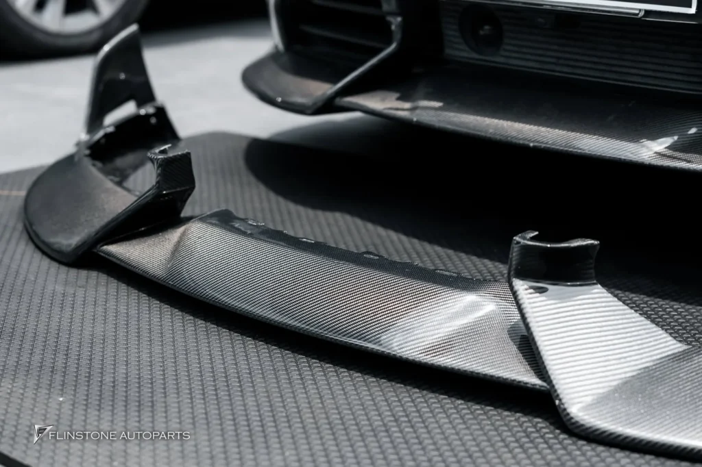 PORSCHE Taycan MANSORY Carbon Front Spoiler