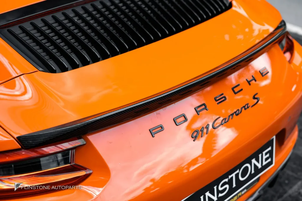PORSCHE 991.1 – 991.2 GTs Carbon Fiber Side Skirt + GTs Carbon Fiber Rear Diffuser