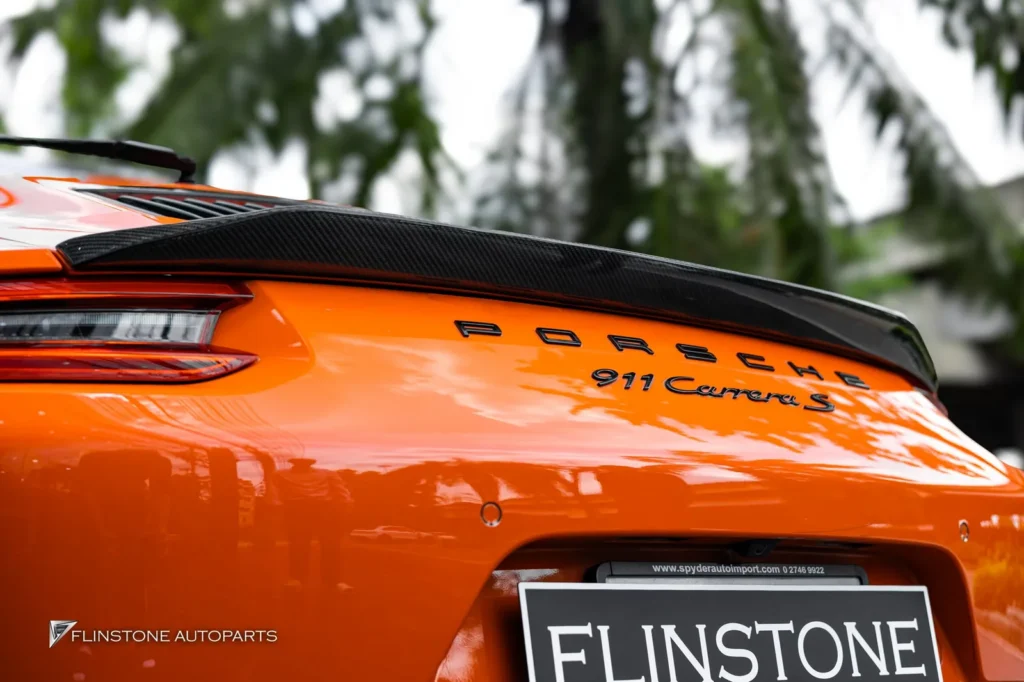 PORSCHE 991.1 – 991.2 GTs Carbon Fiber Side Skirt + GTs Carbon Fiber Rear Diffuser