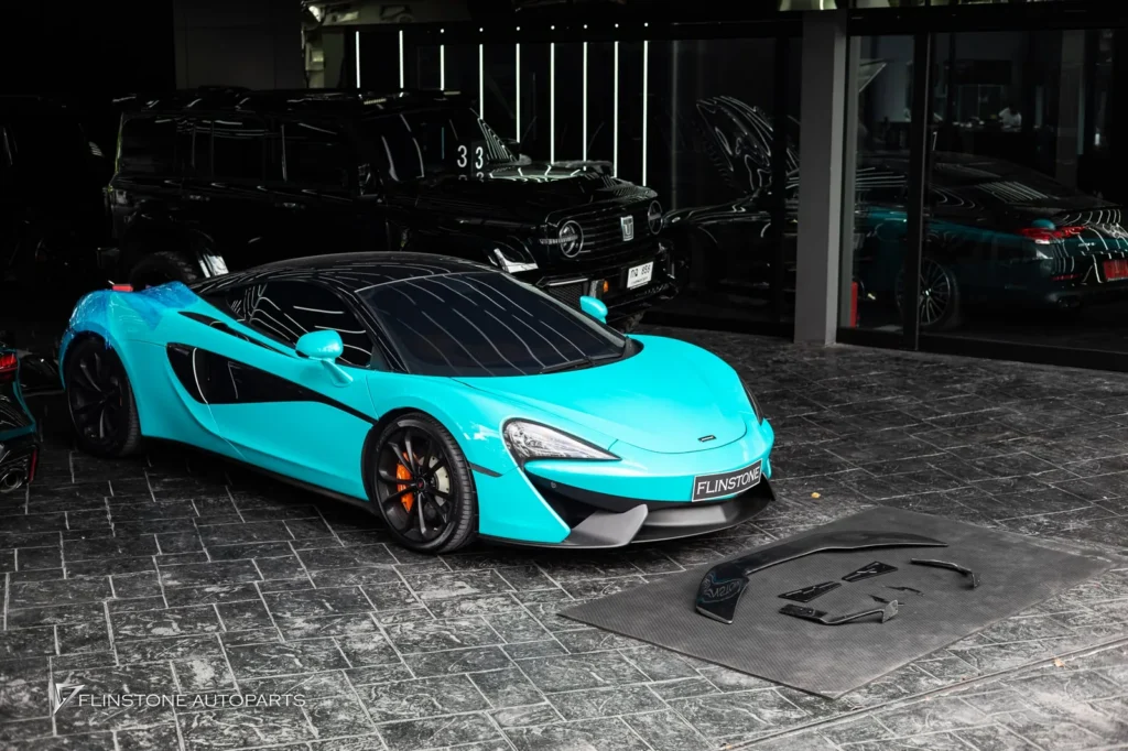 สปอยเลอร์ท้ายคาร์บอน NOVITEC สำหรับ Mclaren 570s ขอบพระคุณ