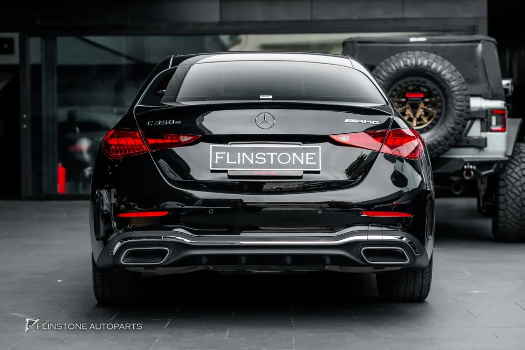 Mercedes-Benz W206 C-Class Carbon Fiber Trunk Spoiler
