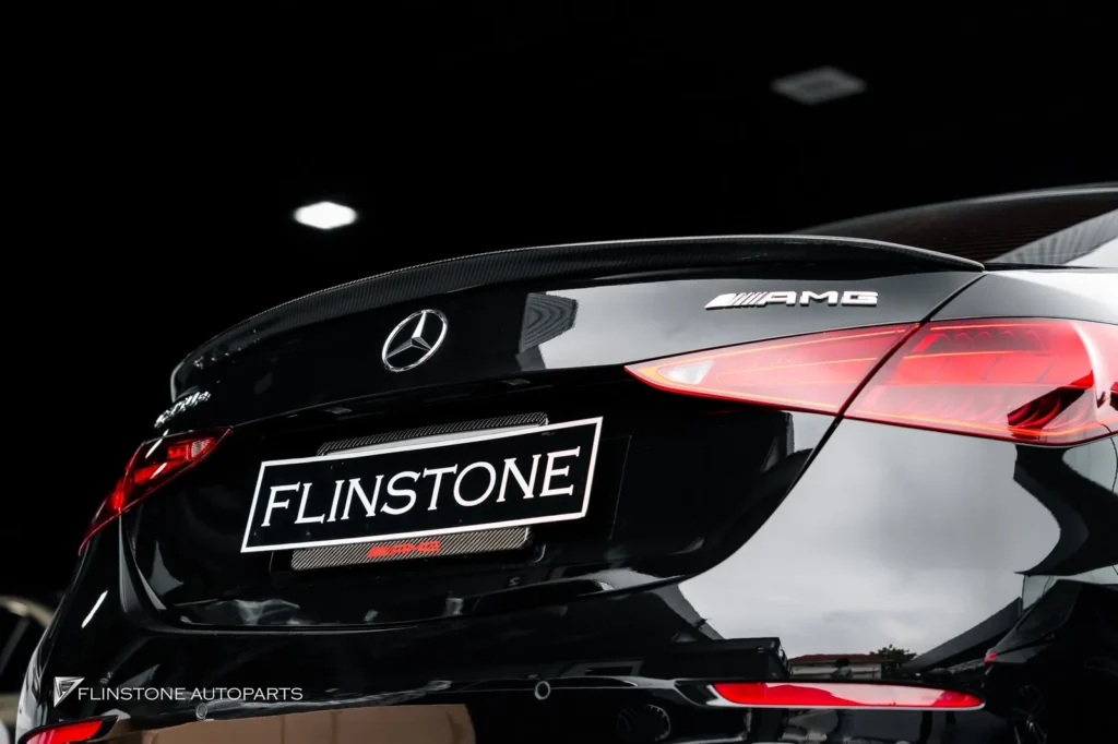 Mercedes-Benz W206 C-Class Carbon Fiber Trunk Spoiler