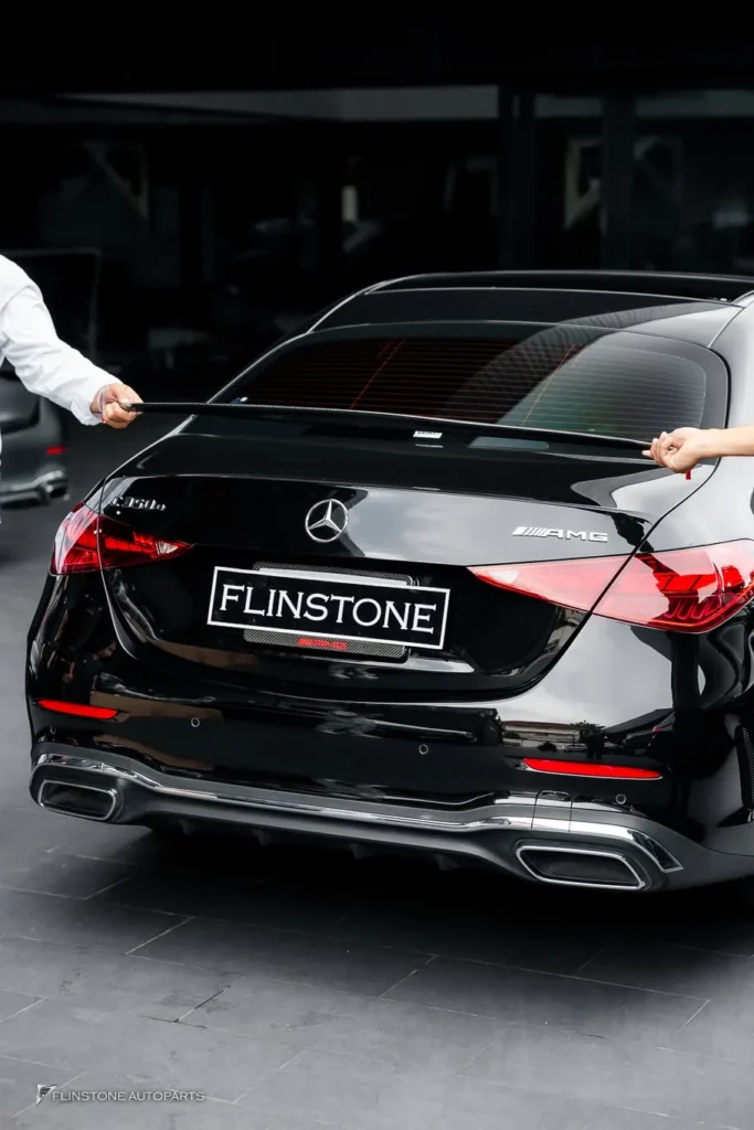 Mercedes-Benz W206 C-Class Carbon Fiber Trunk Spoiler