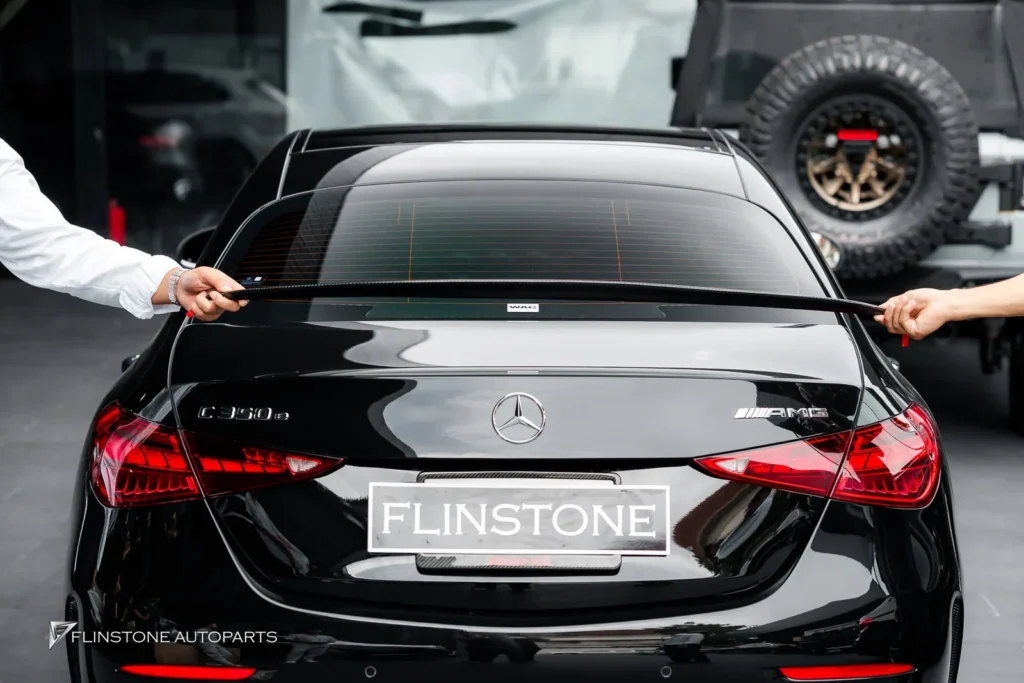 Mercedes-Benz W206 C-Class Carbon Fiber Trunk Spoiler