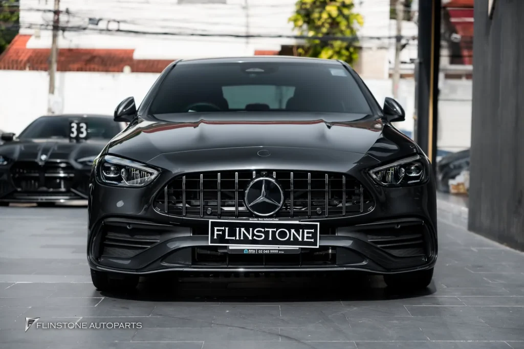 Mercedes-Benz W206 C-Class AMG Dynamic Front Bumper + AMG Dynamic Front Grille