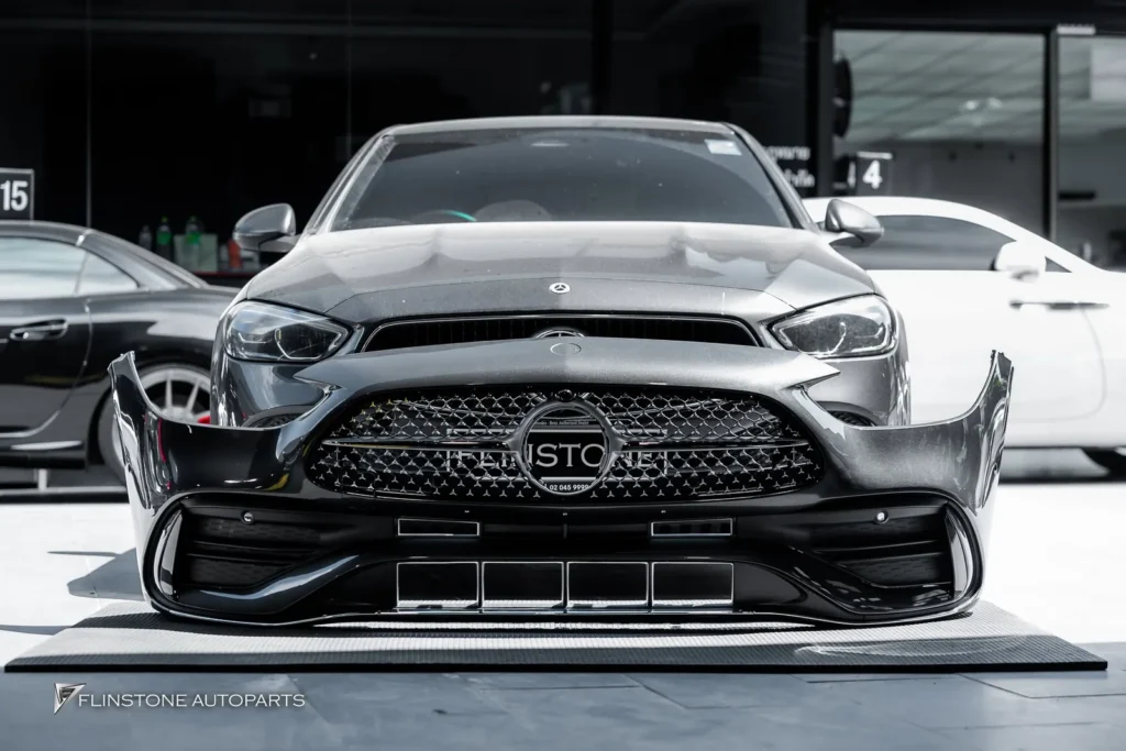 Mercedes-Benz W206 C-Class AMG Dynamic Front Bumper + AMG Dynamic Front Grille