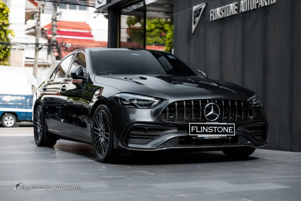 Mercedes-Benz W206 C-Class AMG Dynamic Front Bumper + AMG Dynamic Front Grille