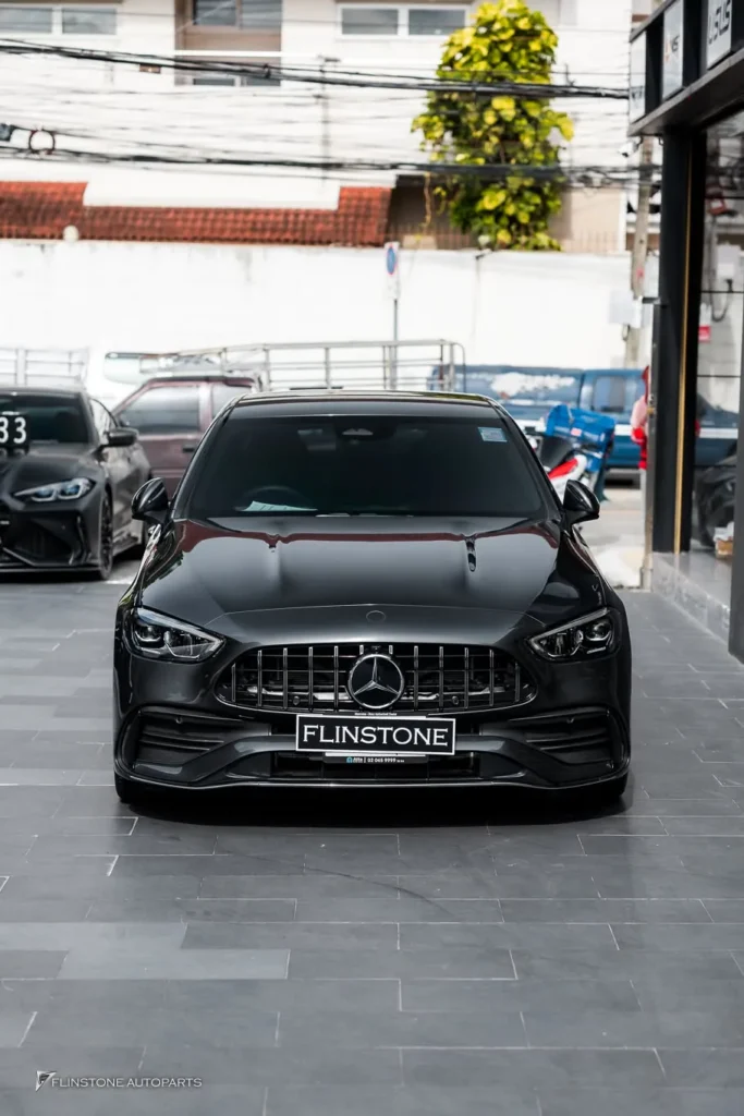 Mercedes-Benz W206 C-Class AMG Dynamic Front Bumper + AMG Dynamic Front Grille