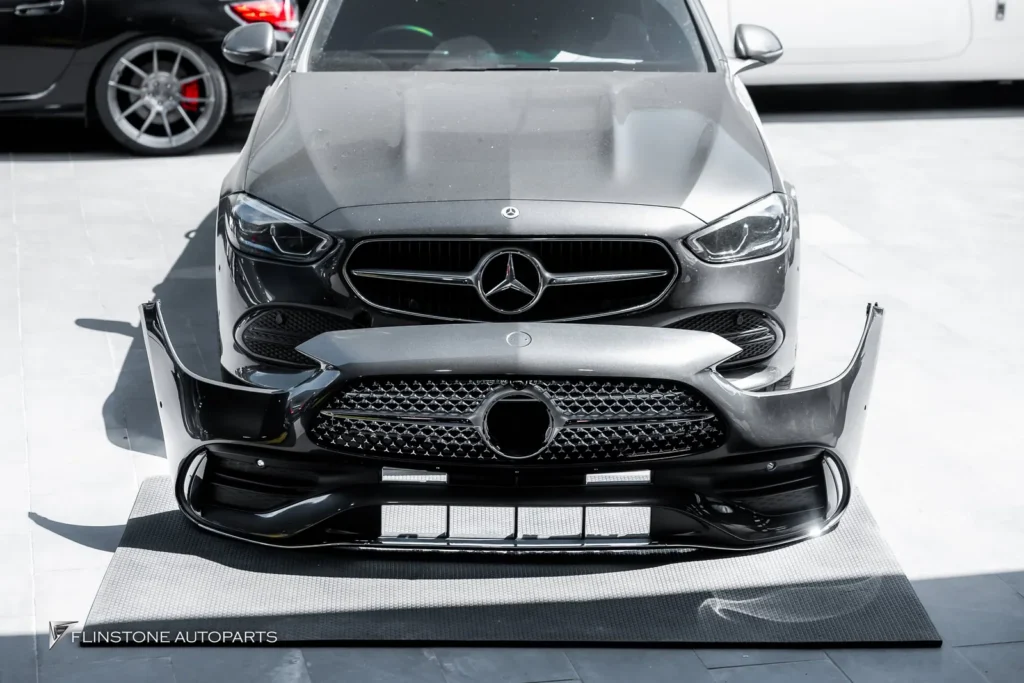 Mercedes-Benz W206 C-Class AMG Dynamic Front Bumper + AMG Dynamic Front Grille