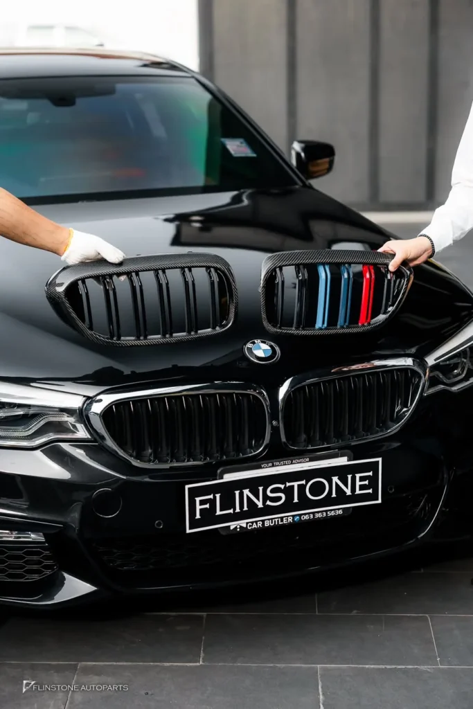 BMW G30-G32 Series 5-6 M5 Carbon Front Grille with M Color