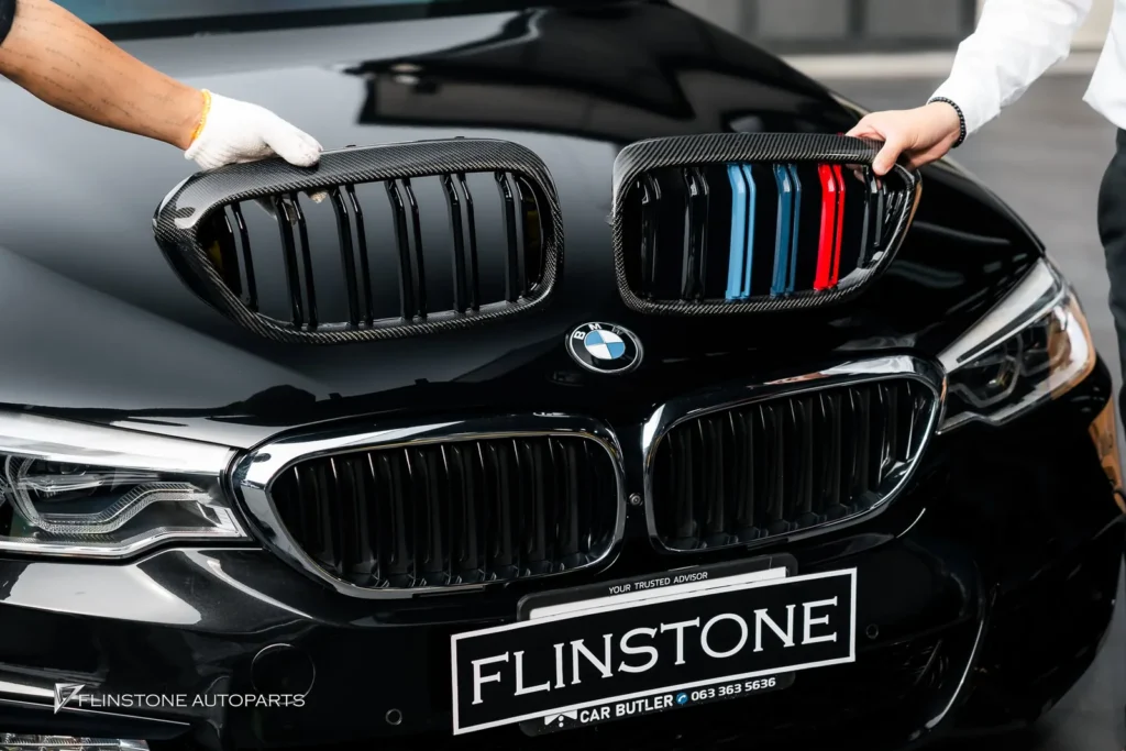BMW G30-G32 Series 5-6 M5 Carbon Front Grille with M Color