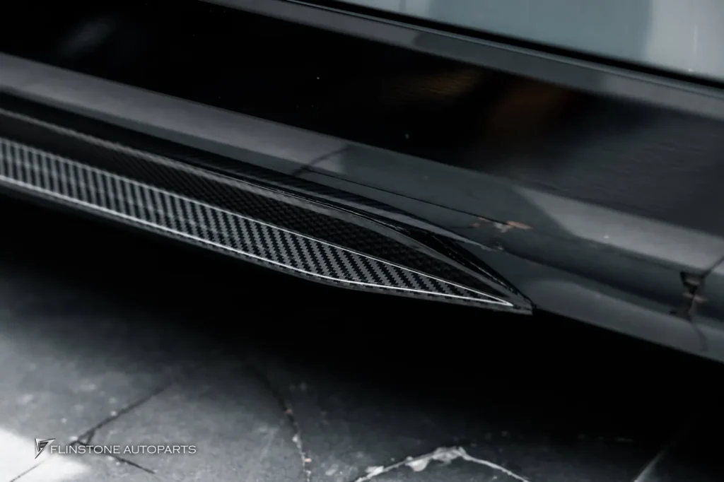 BMW i5 G60 Genuine TAKD Design Carbon Fiber Front Lip + Genuine TAKD Design