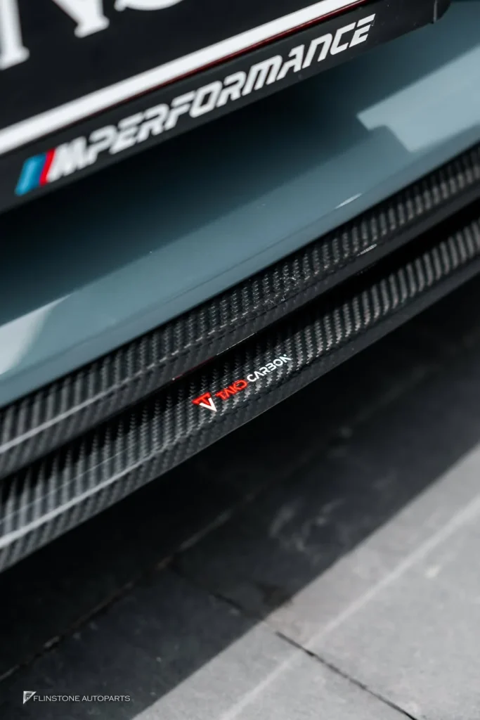 BMW i5 G60 Genuine TAKD Design Carbon Fiber Front Lip + Genuine TAKD Design