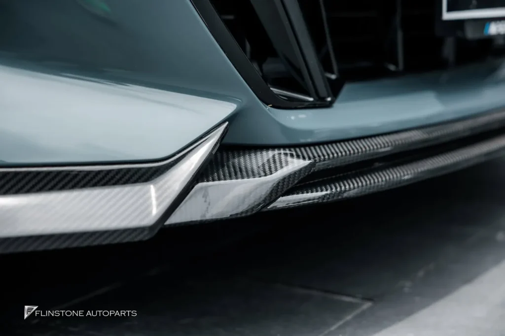 BMW i5 G60 Genuine TAKD Design Carbon Fiber Front Lip + Genuine TAKD Design
