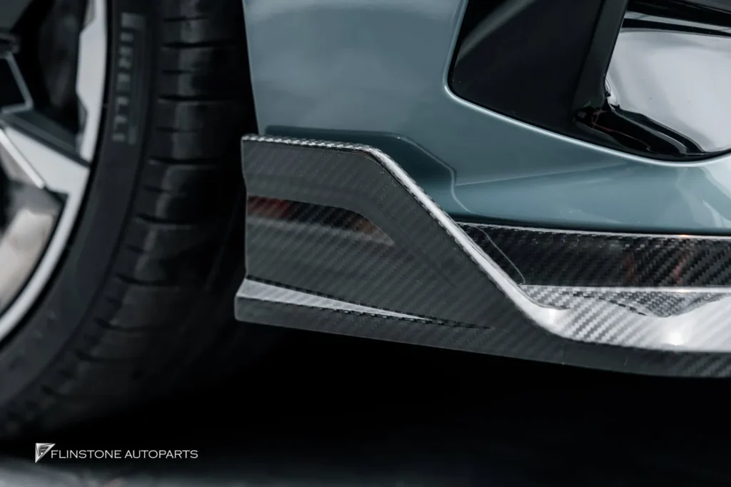 BMW i5 G60 Genuine TAKD Design Carbon Fiber Front Lip + Genuine TAKD Design