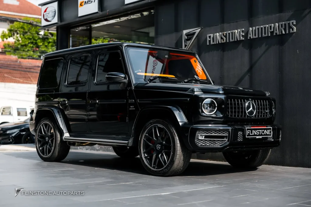 Mercedes-Benz W464 G-Class Custom Hermes Orange Interior