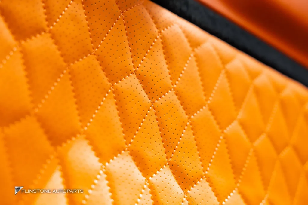 Mercedes-Benz W464 G-Class Custom Hermes Orange Interior