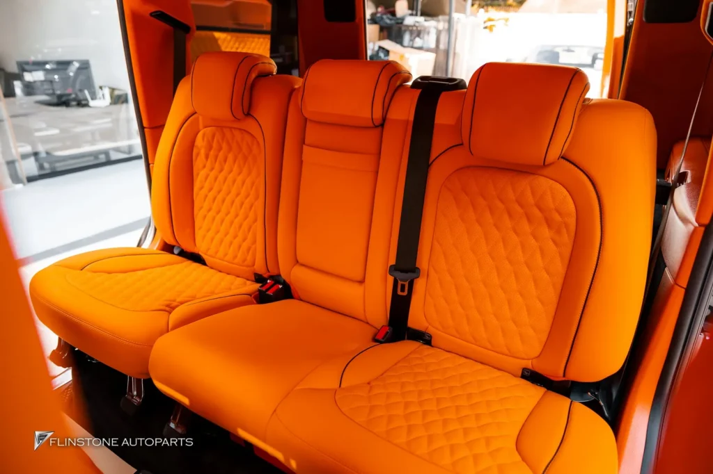 Mercedes-Benz W464 G-Class Custom Hermes Orange Interior