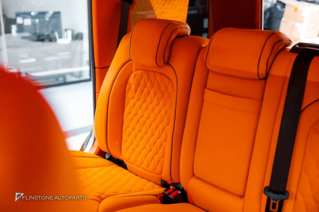 Mercedes-Benz W464 G-Class Custom Hermes Orange Interior