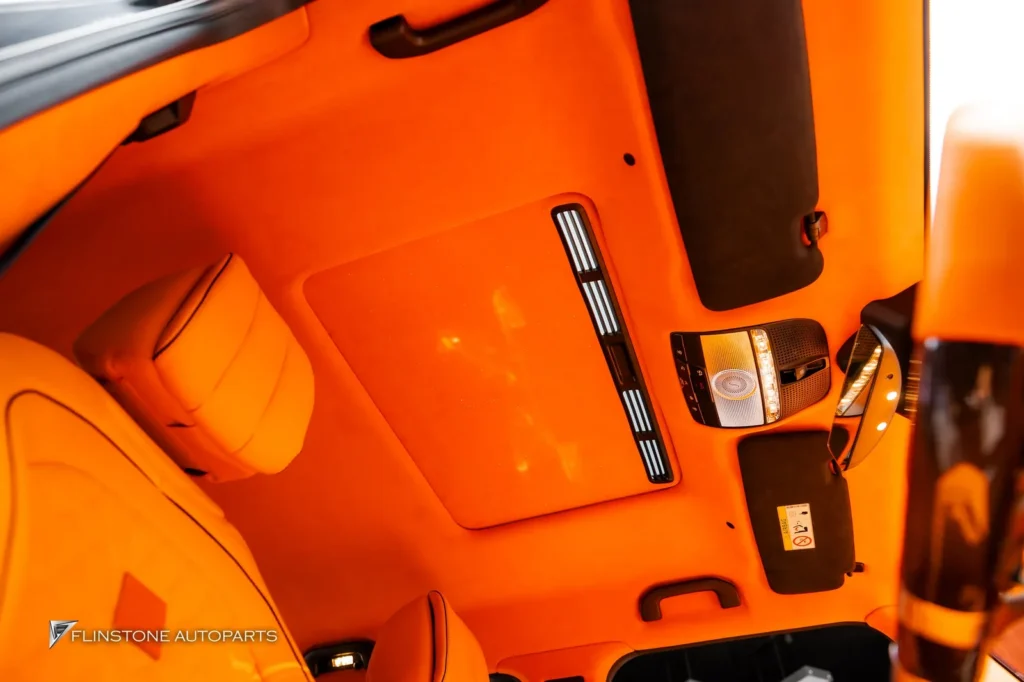 Mercedes-Benz W464 G-Class Custom Hermes Orange Interior