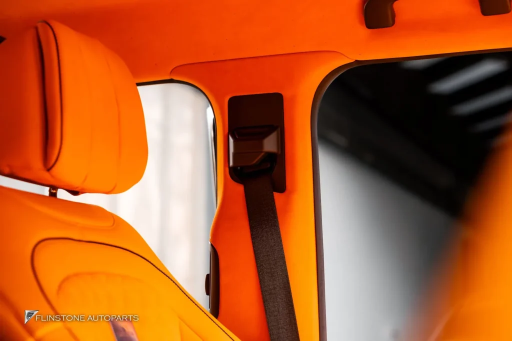 Mercedes-Benz W464 G-Class Custom Hermes Orange Interior