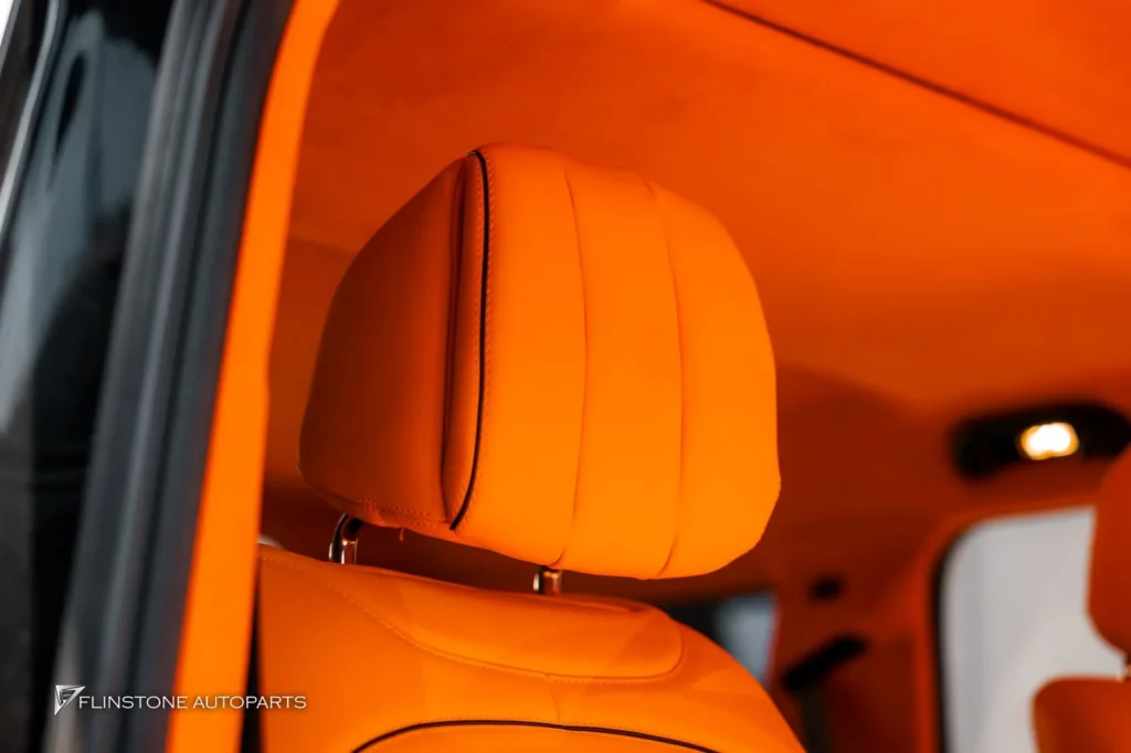 Mercedes-Benz W464 G-Class Custom Hermes Orange Interior