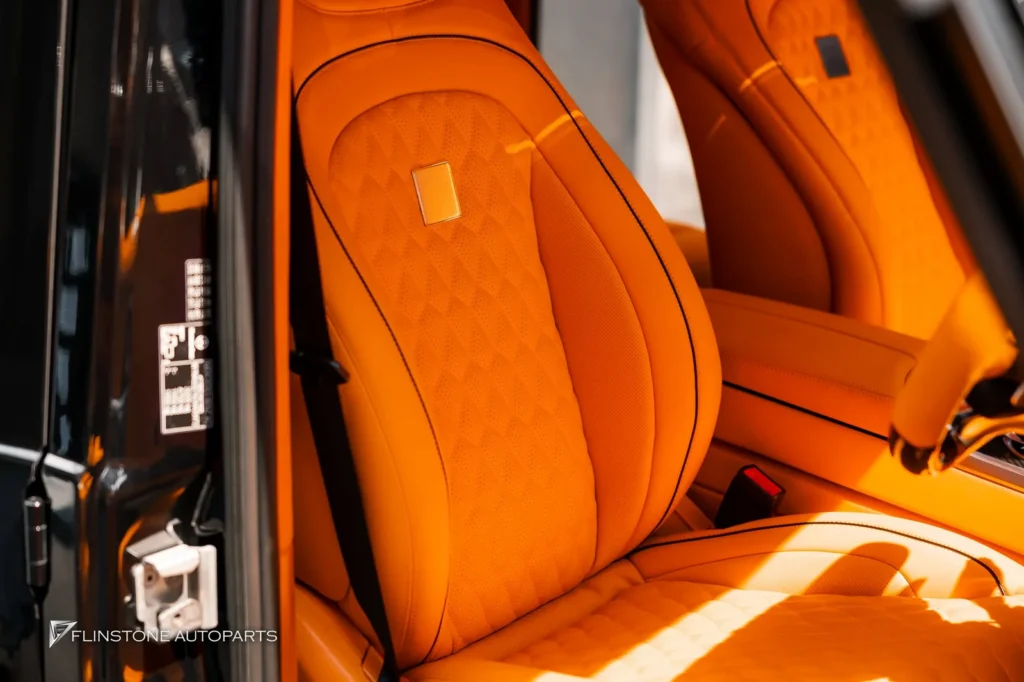 Mercedes-Benz W464 G-Class Custom Hermes Orange Interior