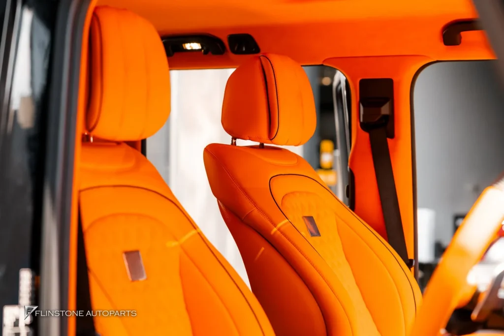 Mercedes-Benz W464 G-Class Custom Hermes Orange Interior