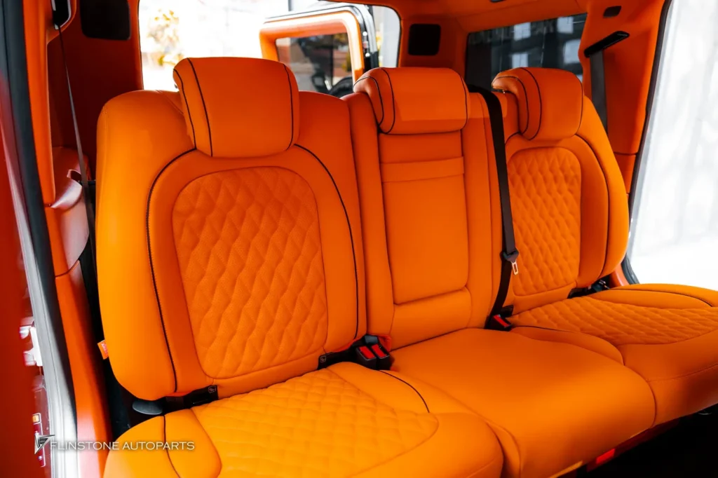 Mercedes-Benz W464 G-Class Custom Hermes Orange Interior