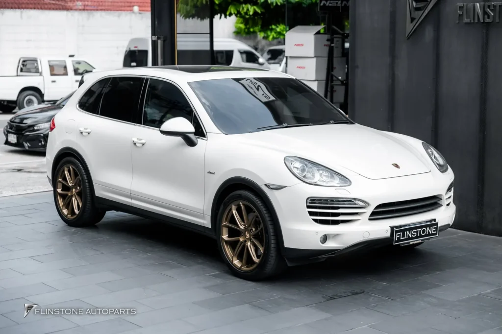 PORSCHE CAYENNE 958选择安装套轮圈CUSTOM FORGED图案TURBO G