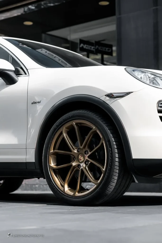 PORSCHE CAYENNE 958选择安装套轮圈CUSTOM FORGED图案TURBO G