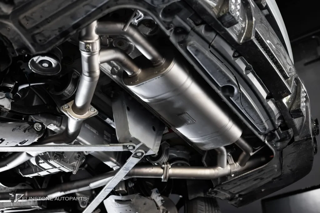 ชุดท่อไทเทเนียมทั้งเส้นสำหรับ BMW X6 G06 เลือกแบรนด์ USUS High P