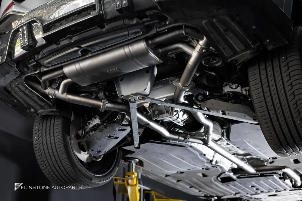ชุดท่อไทเทเนียมทั้งเส้นสำหรับ BMW X6 G06 เลือกแบรนด์ USUS High P