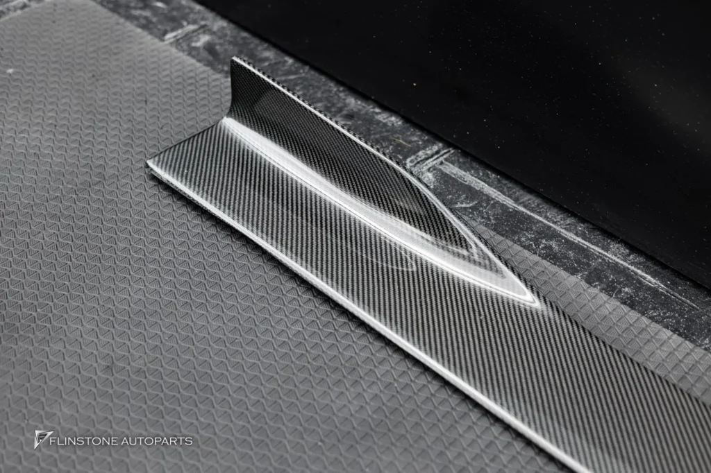 PORSCHE 981 Cayman – Boxster GTs Carbon Fiber Front Lip + GTs Carbon Fiber Side Skirt