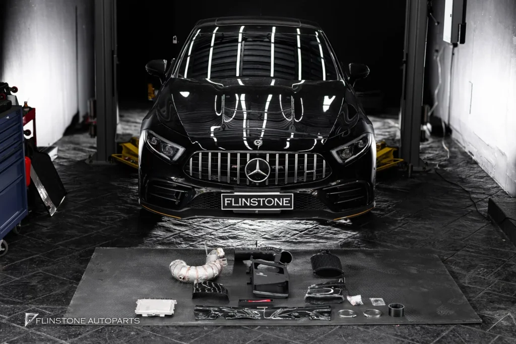Mercedes-Benz C257 CLS-Class 2024 ARMASPEED Air Intake + Custom Downpipe