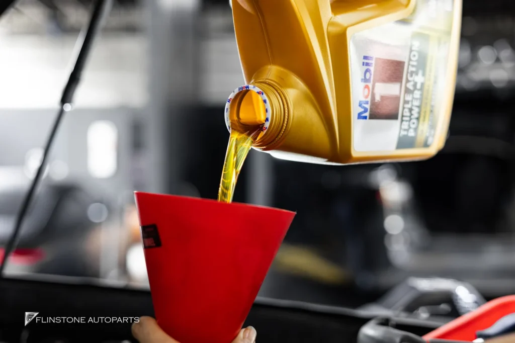 Mercedes G63 AMG 4×4 in for service SERVICE change photo Engine Oil