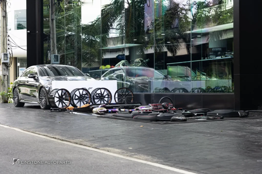 C257 CLS-Class 2024 Mercedes CLS53 AMG เตรียมติดตั้งพาร์ทแต่งรอบคันภายนอกและภายในที่