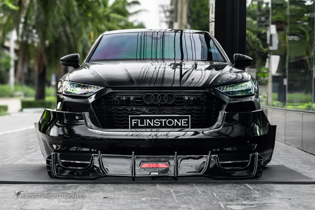 AUDI A7 ติดตั้งชุดฟิวเซอร์ท้ายจาก KARBEL ชิ้นงานคาร์บอนไฟเบอร์ พ