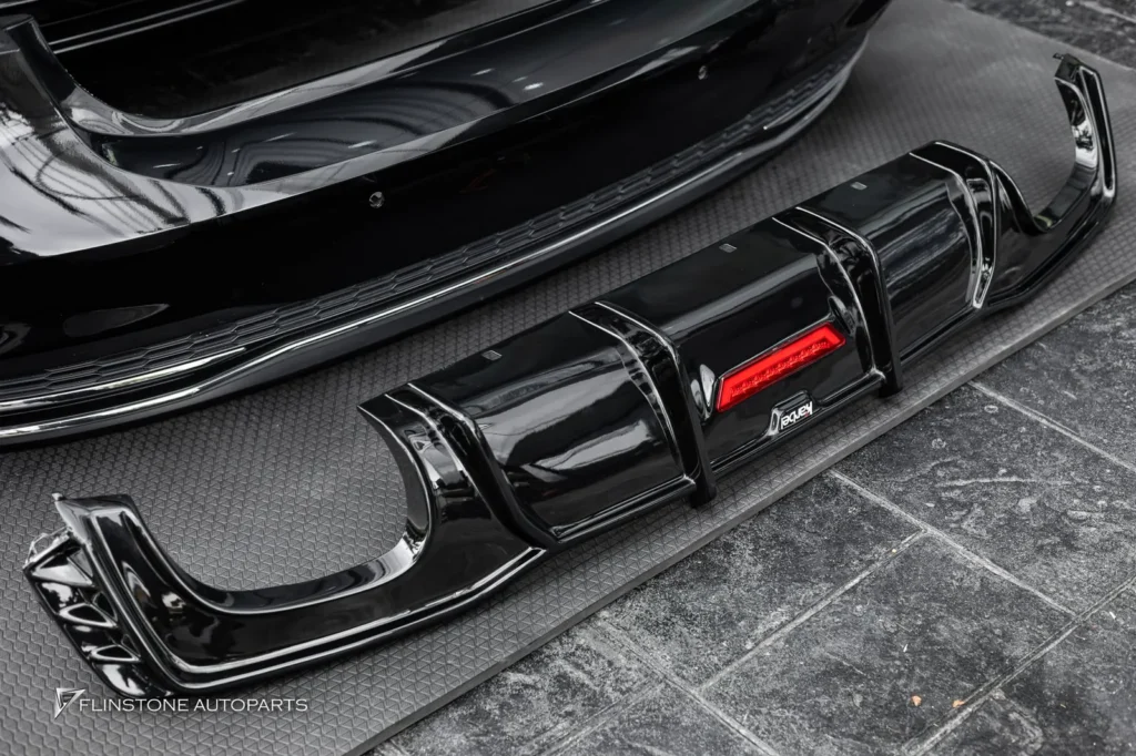 AUDI A7 ติดตั้งชุดฟิวเซอร์ท้ายจาก KARBEL ชิ้นงานคาร์บอนไฟเบอร์ พ