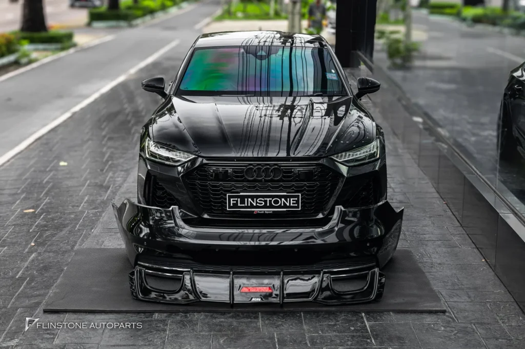 AUDI A7 ติดตั้งชุดฟิวเซอร์ท้ายจาก KARBEL ชิ้นงานคาร์บอนไฟเบอร์ พ