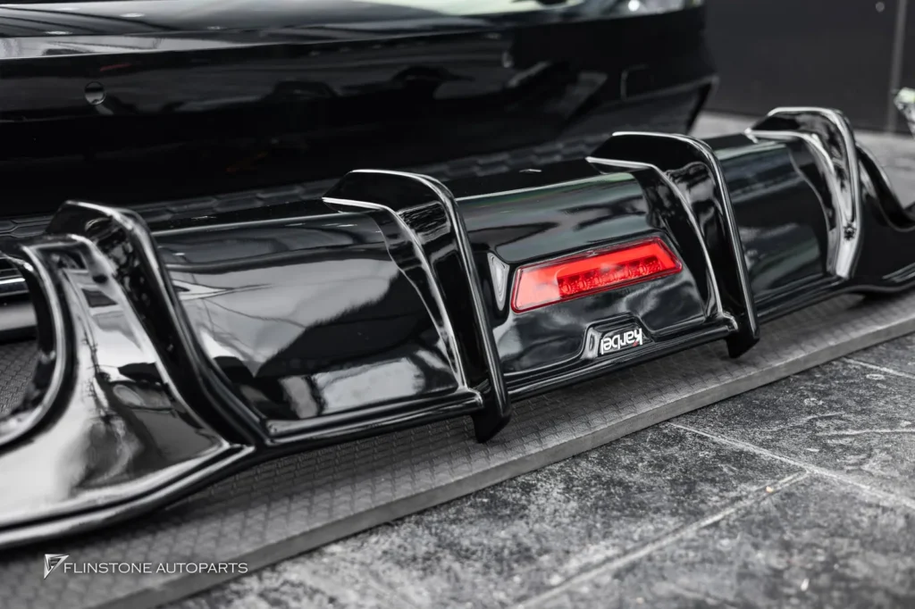 AUDI A7 ติดตั้งชุดฟิวเซอร์ท้ายจาก KARBEL ชิ้นงานคาร์บอนไฟเบอร์ พ