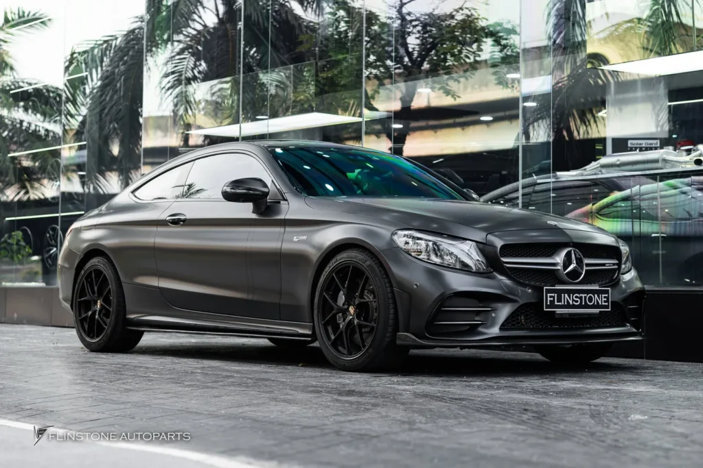 W205 C205 C-Class 2024 Mercedes C43 AMG ติดตั้ง USUS High Performance Exhaust ชุดท่อไทเ