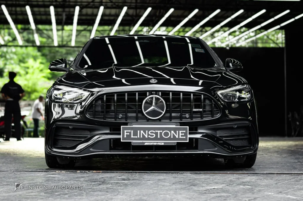 Mercedes-Benz W206 C-Class C43 AMG Rear Diffuser + C43 AMG Black Tailpipe